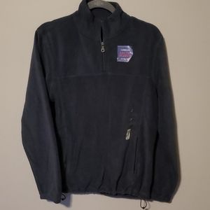 Croft & Barrow Navy Quarter Zip Fleece NWT